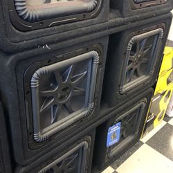 Kicker L7s12 Dual Loaded Subwoofer Box