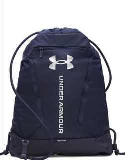 Under Armour Unisex Hustle Sackpack, (410) Midnight Navy One Size Fits Most