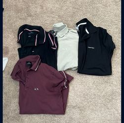 (💥15$ Each💥)Tommy Hilfiger, Calvin Klein, Armani exchange Polo Shirts 