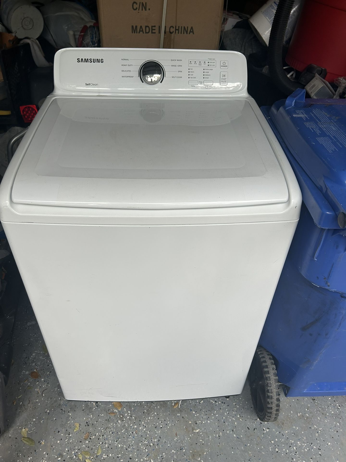 Samsung Self Clean Washer