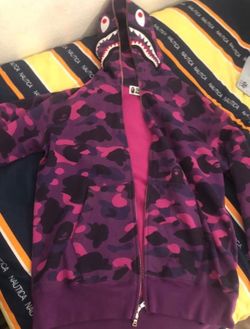 Purple Bape jacket