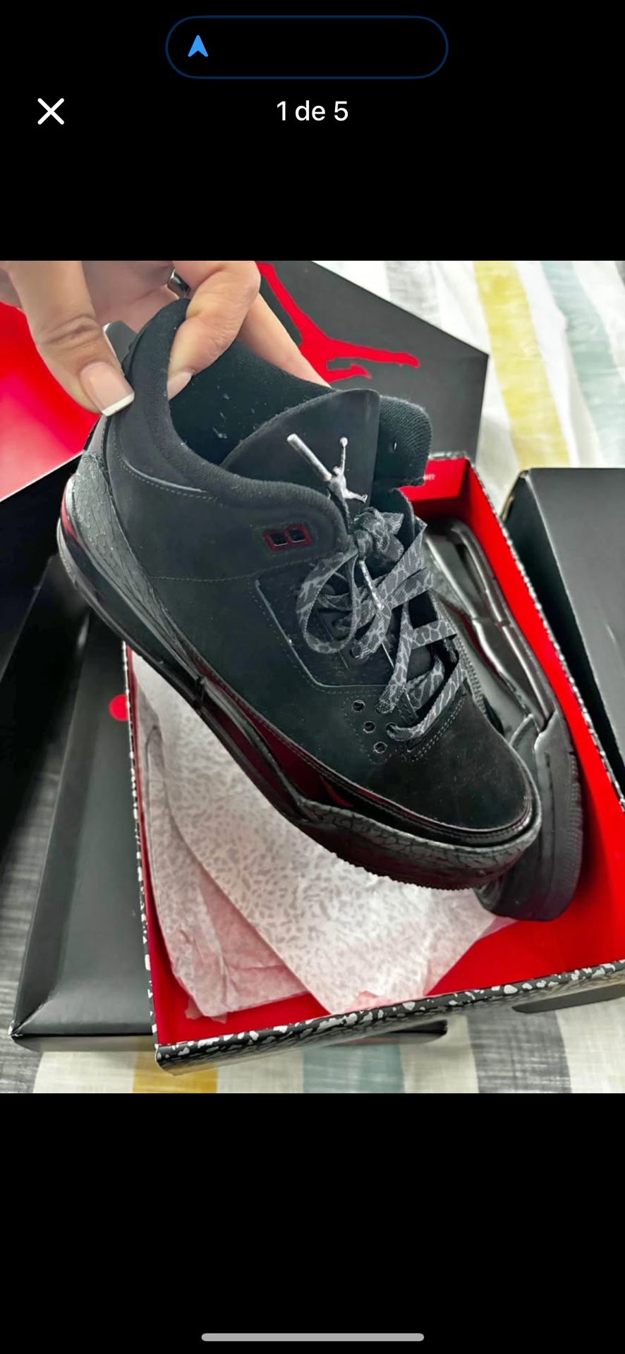 Jordan 3 Black Cat