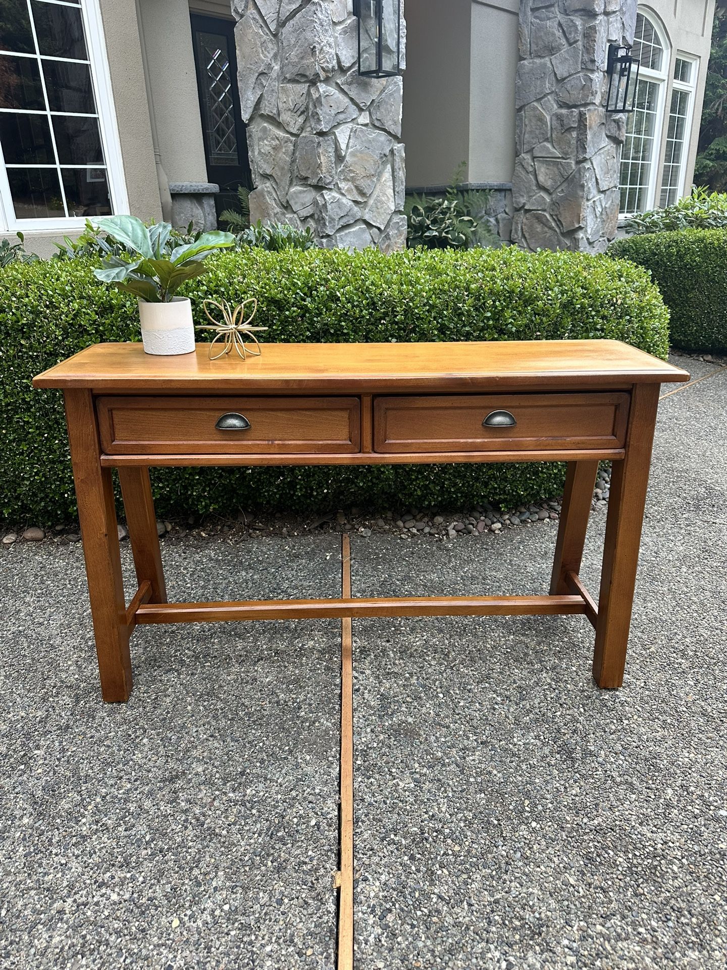 Wooden Entry / Sofa / Console Table