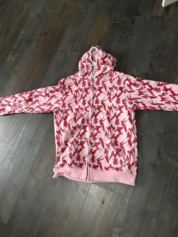 Pink Zip Up For Guys
