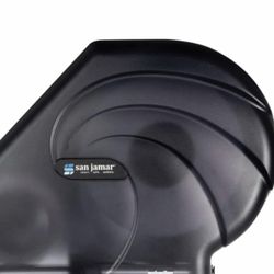 San Jamar R3090TBK Oceans 3.125 Mandrel Reserva Jumbo Roll Toilet Tissue Dispenser