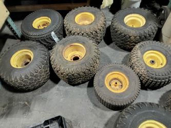 JOHN DEERE GATOR RIMS WHEELS AND TIRES LAWN TRACTOR