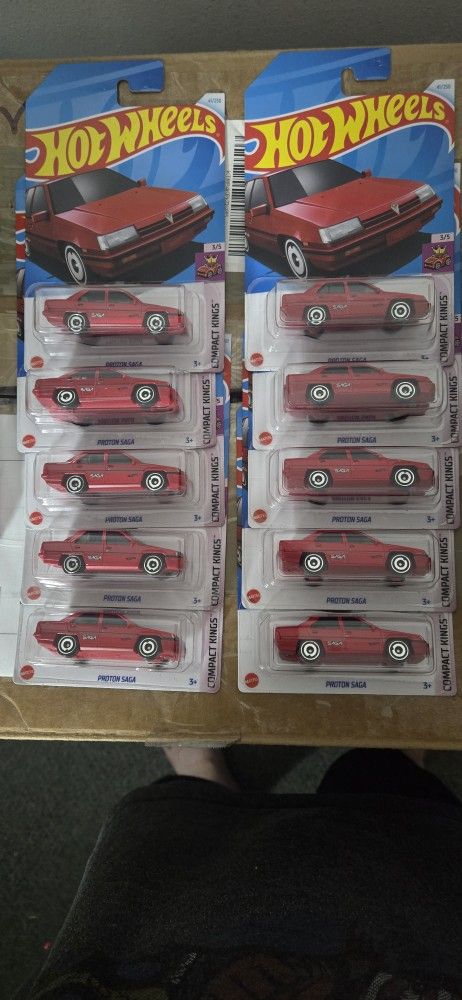 PROTON SAGA HOTWHEELS LOT