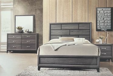 Brand new queen size bedroom set$799.financing available no credit needed