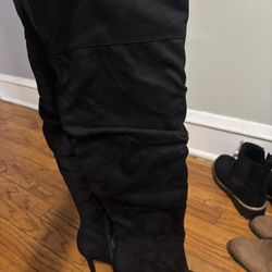 Over Knee High Heel Boots 7
