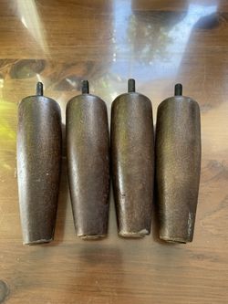 Mid Century Wood Legs 