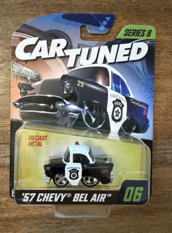 Super VHTF: Car Tuned. Police "57 CHEVY BEL AIR