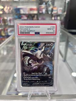 Pokemon 2022 Lugia V 186/195 Alt Art Silver Tempest GEM MINT PSA 10