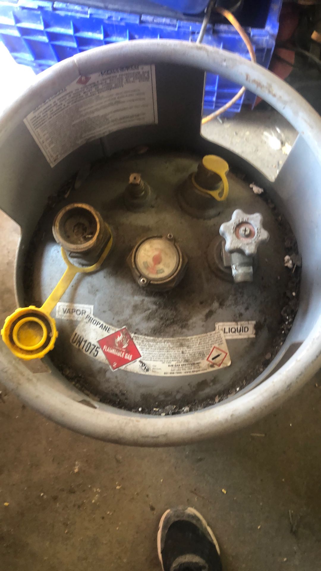 Forklift Propane Tank