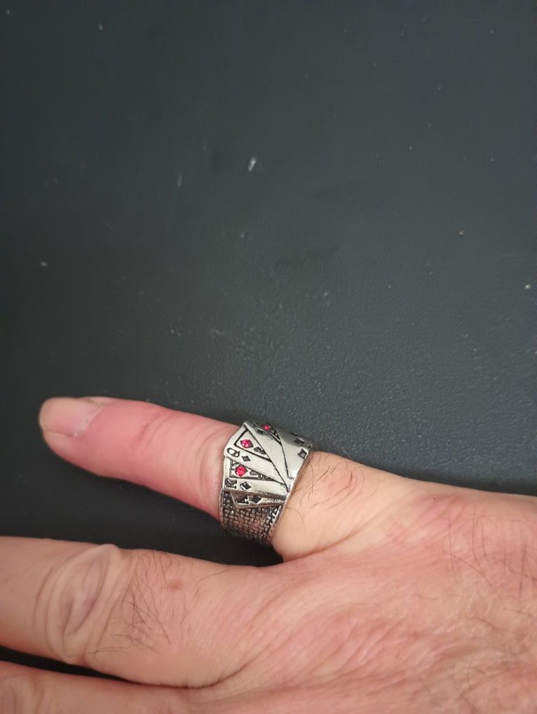 Royal Flush Resizable Ring