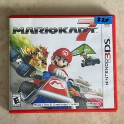 Mario Kart 7 Nintendo 3DS
