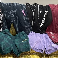 Playboy Womens Mixed Clothing Lot (13 Items) Size L, XL & US 6