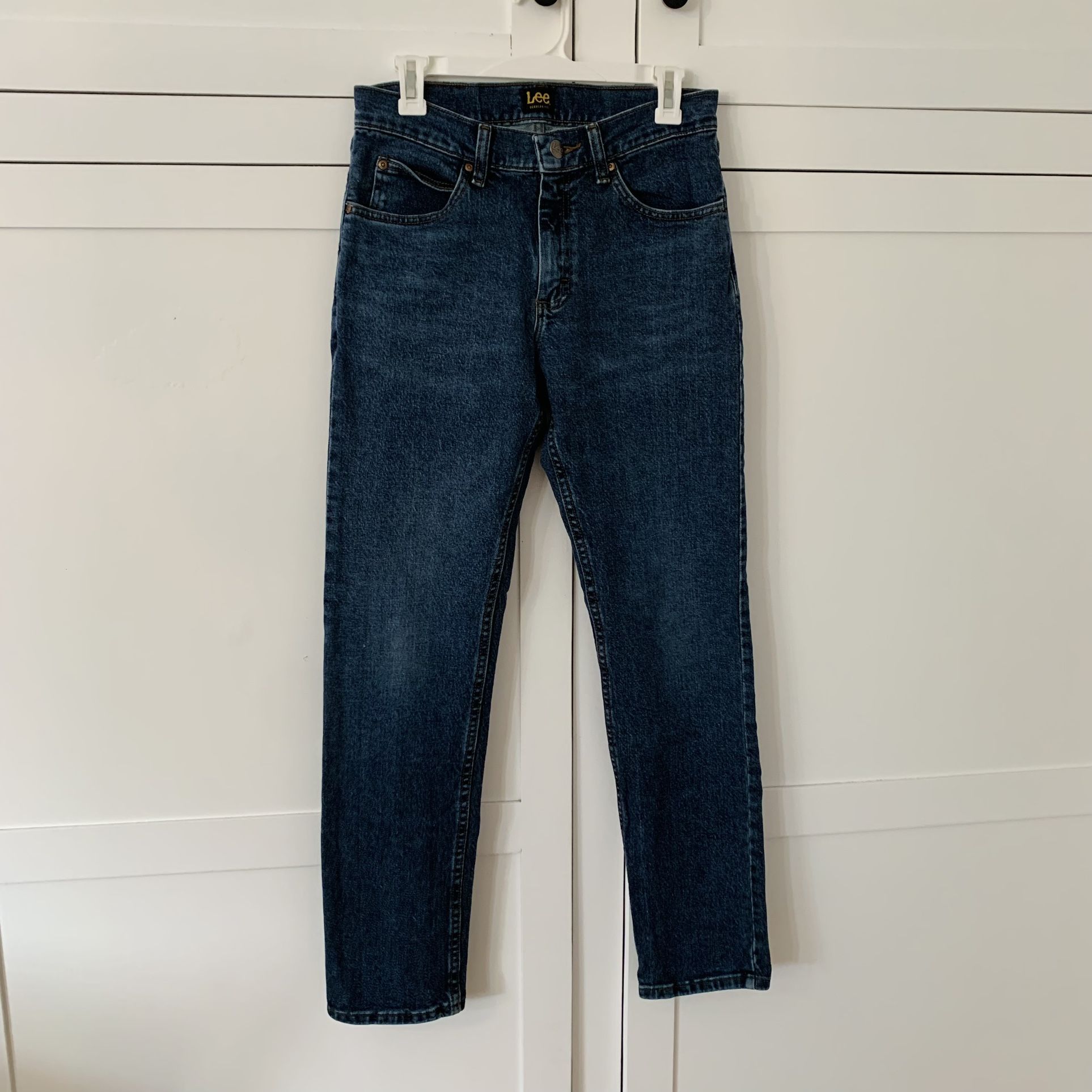 Men’s Vintage Lee Regular Fit Straight Jeans