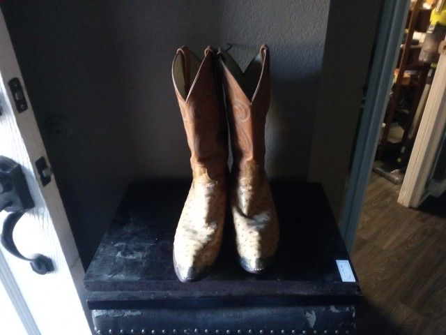 DAN POST OSTRICH BOOTS
