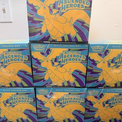 Pokemon Ascedned Heroes Elite traner Box