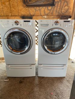 Lg washer and electric dryer