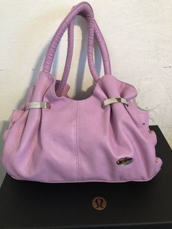 Very original pink handbag