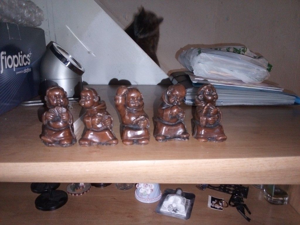 Mini Wax Buddha's 