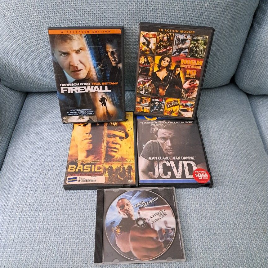 Action Movies/ DVDs 📀 Selling As Set