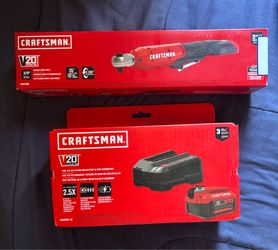 Craftsman V20 Ratchet w/ Battery & Charger