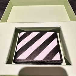Off-White Diag Billfold Wallet OS BRAND NEW!