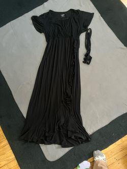 Black Maternity Dress 