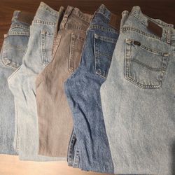 5 Pair 30x32 Lead Jeans