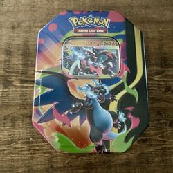 Pokemon Mega Charizard X Tin