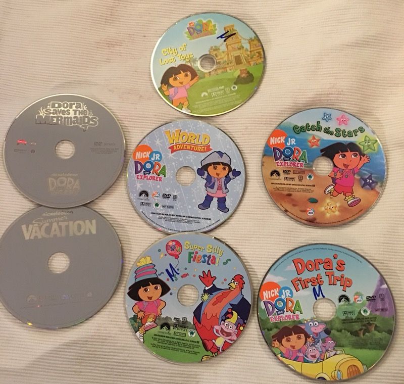 Dora the explorer dvd Lot