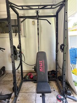 COMPLETE HOME GYM SETUP!!