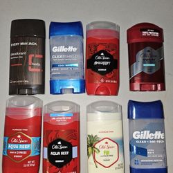 MENS DEODORANTS,  OLD SPICE GILLETTE 