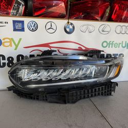 2018 2019 2020 2021 2022 Honda accord headlight headlamp LEFT DRIVER SIDE LH USED *see pictures
