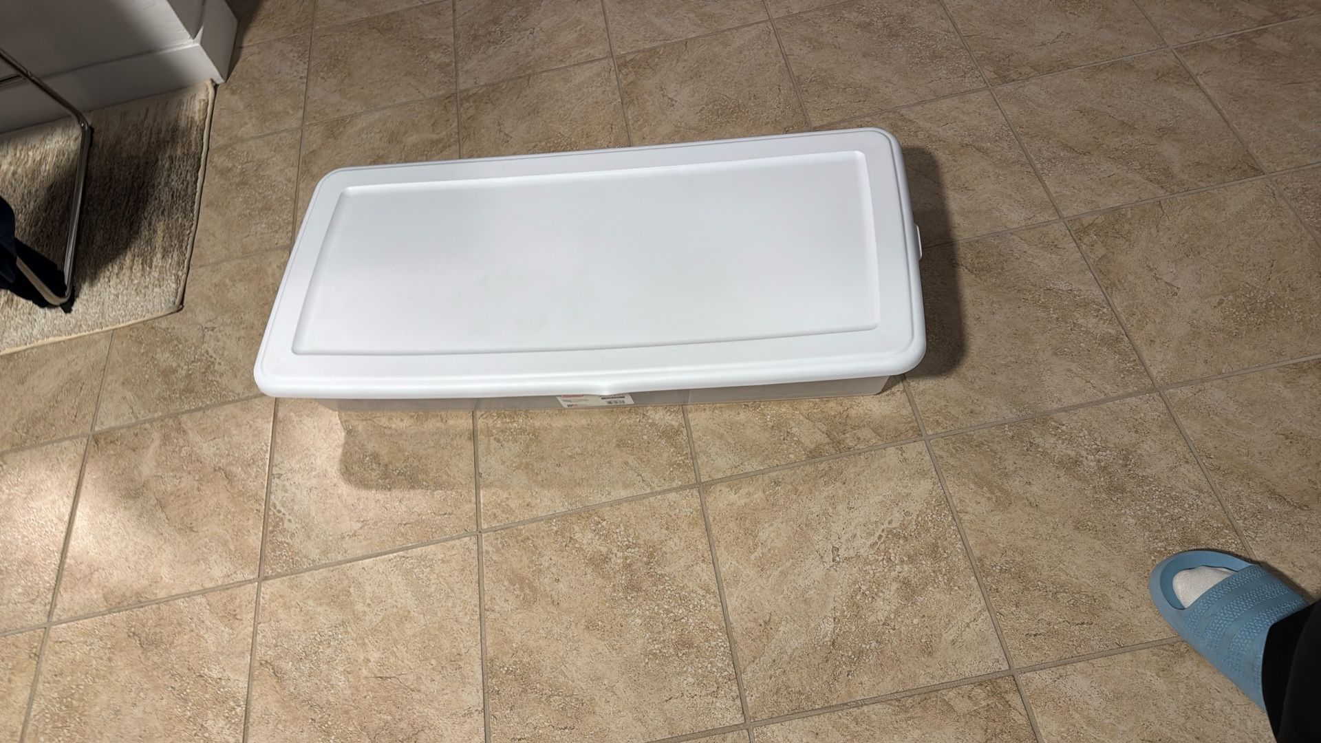 Sterilite 41 quart underbed box