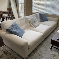 White Couch For Sale