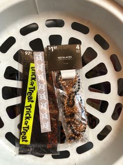 Halloween party supplies