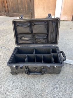 PELICAN 1510 case with dividers and organizer