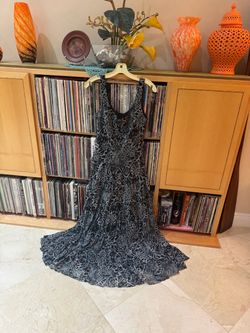 Price Drop: NWOT, fully-lined, JONES NEW YORK Animal Print Maxi Dress, 14