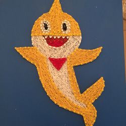 Baby…Shark String Art 