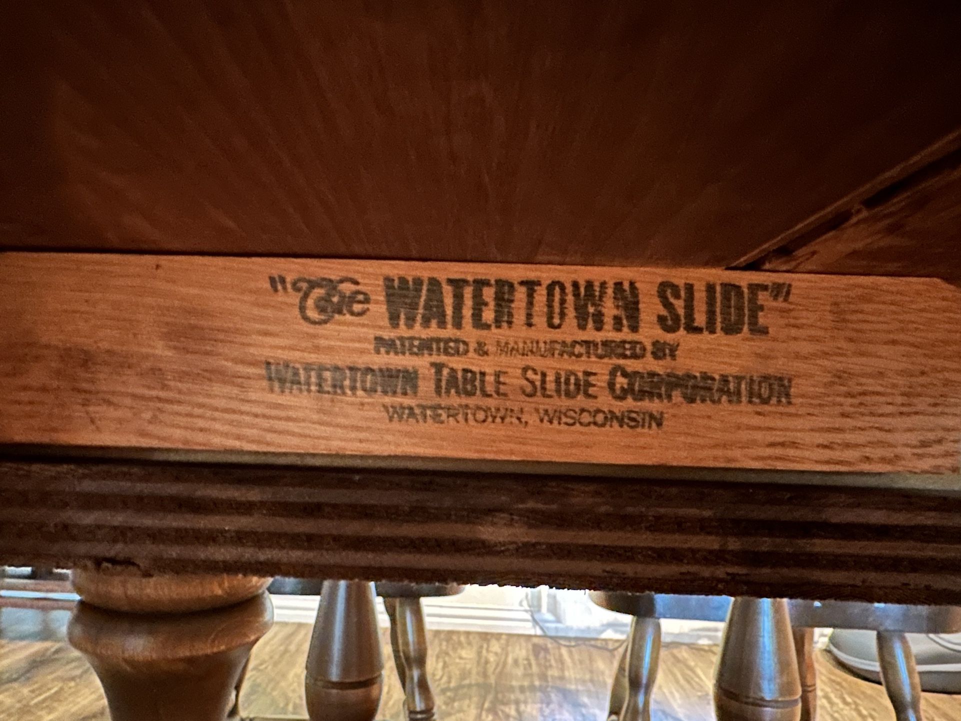 Watertown slide Table