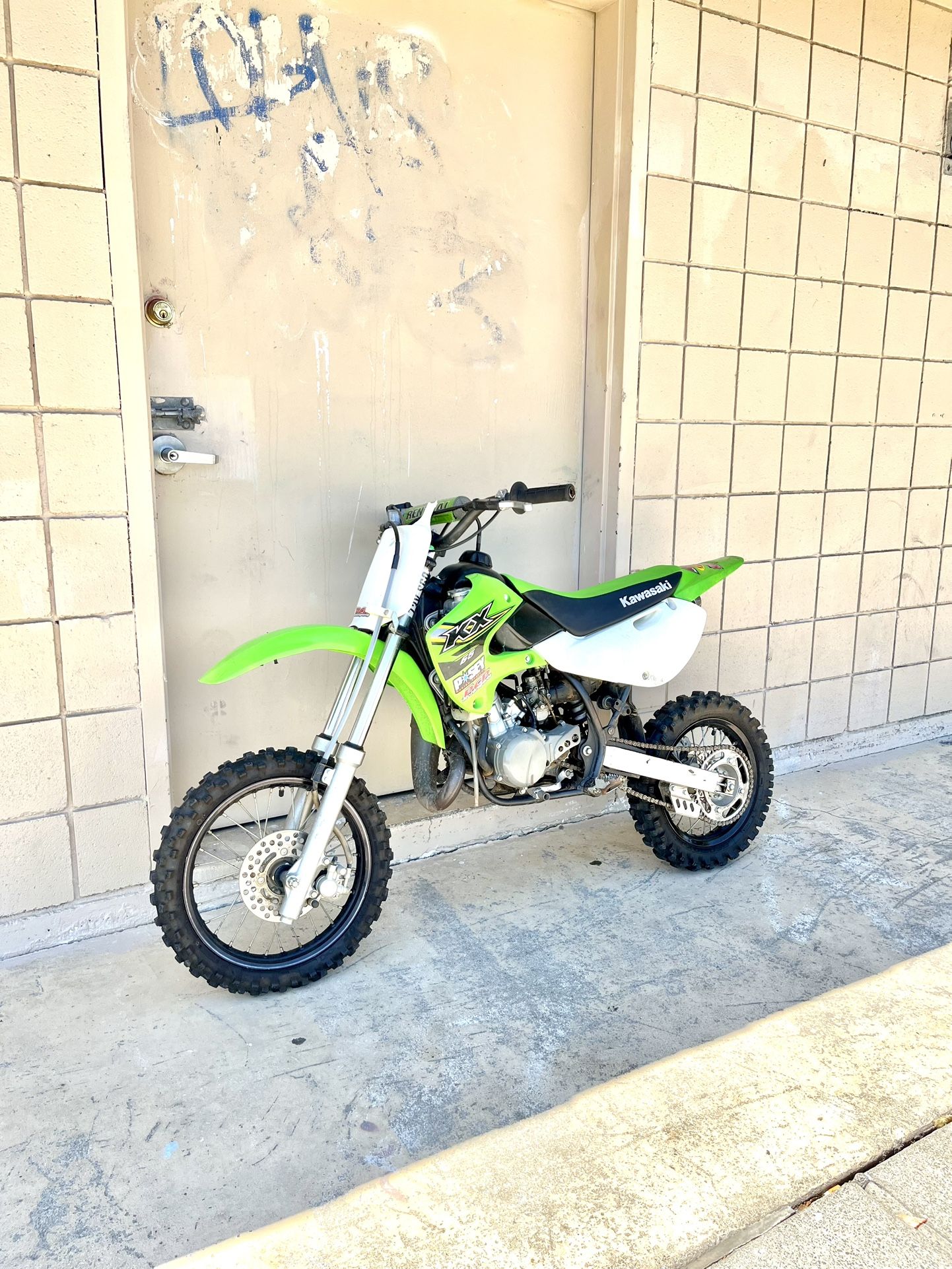 Kawasaki KX65 Dirt Bike 2027 STICKER