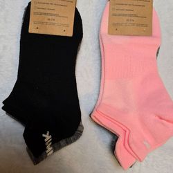 Brand New Victoria's Secret Pink VS Gray Black Socks $10.00 Per Pack