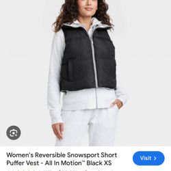 Target Reversible puffy Vest 