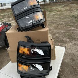 New Chevy Silverado Headlights 14-2015 