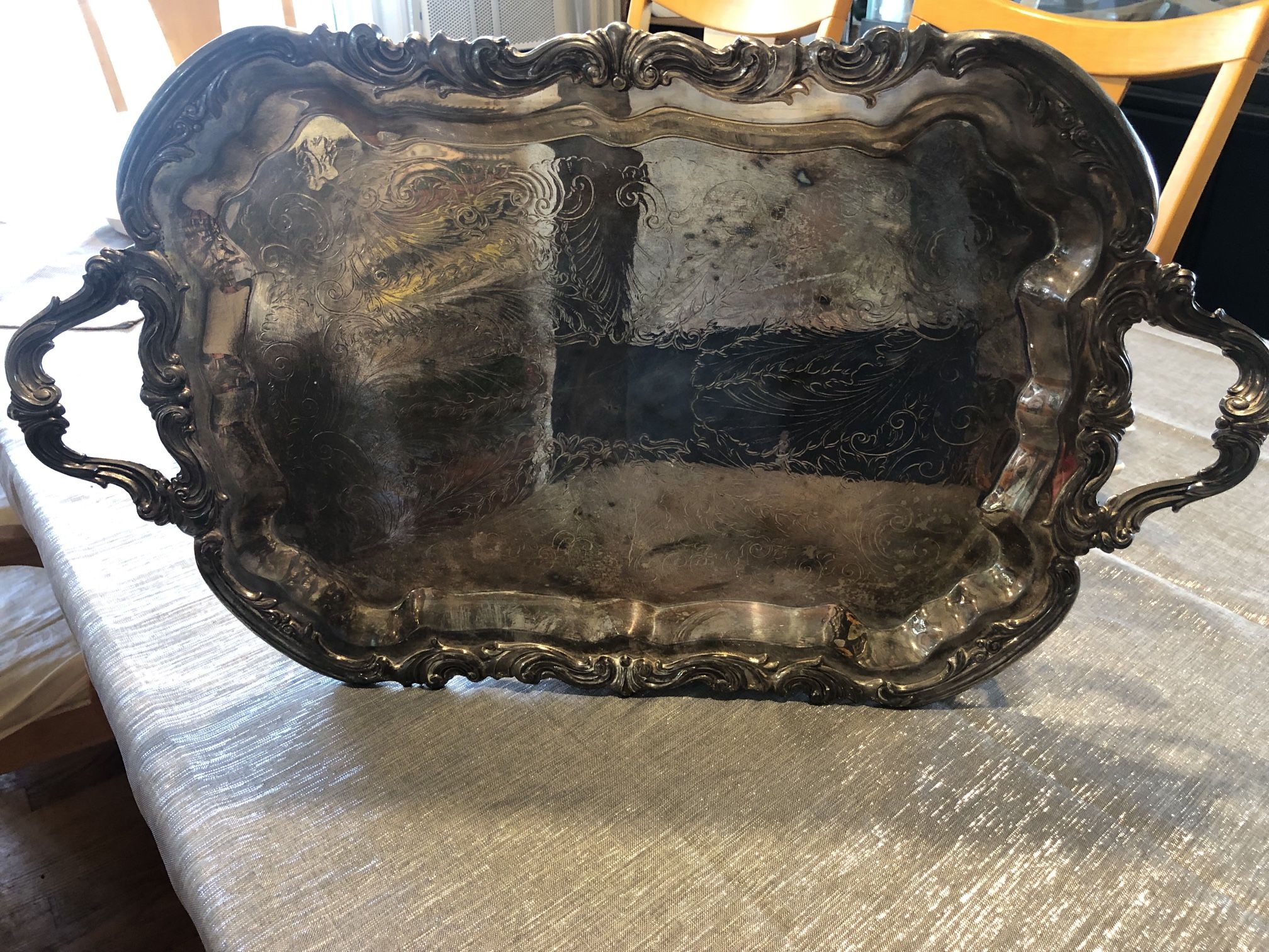 Butlers Tray Fb Rogers Silver Co