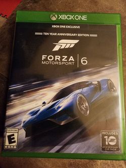Forza Motorsport 6 Ten Year Anniversary Edition Xbox One