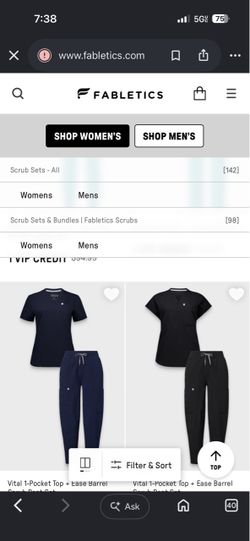 Fabletics scrubs